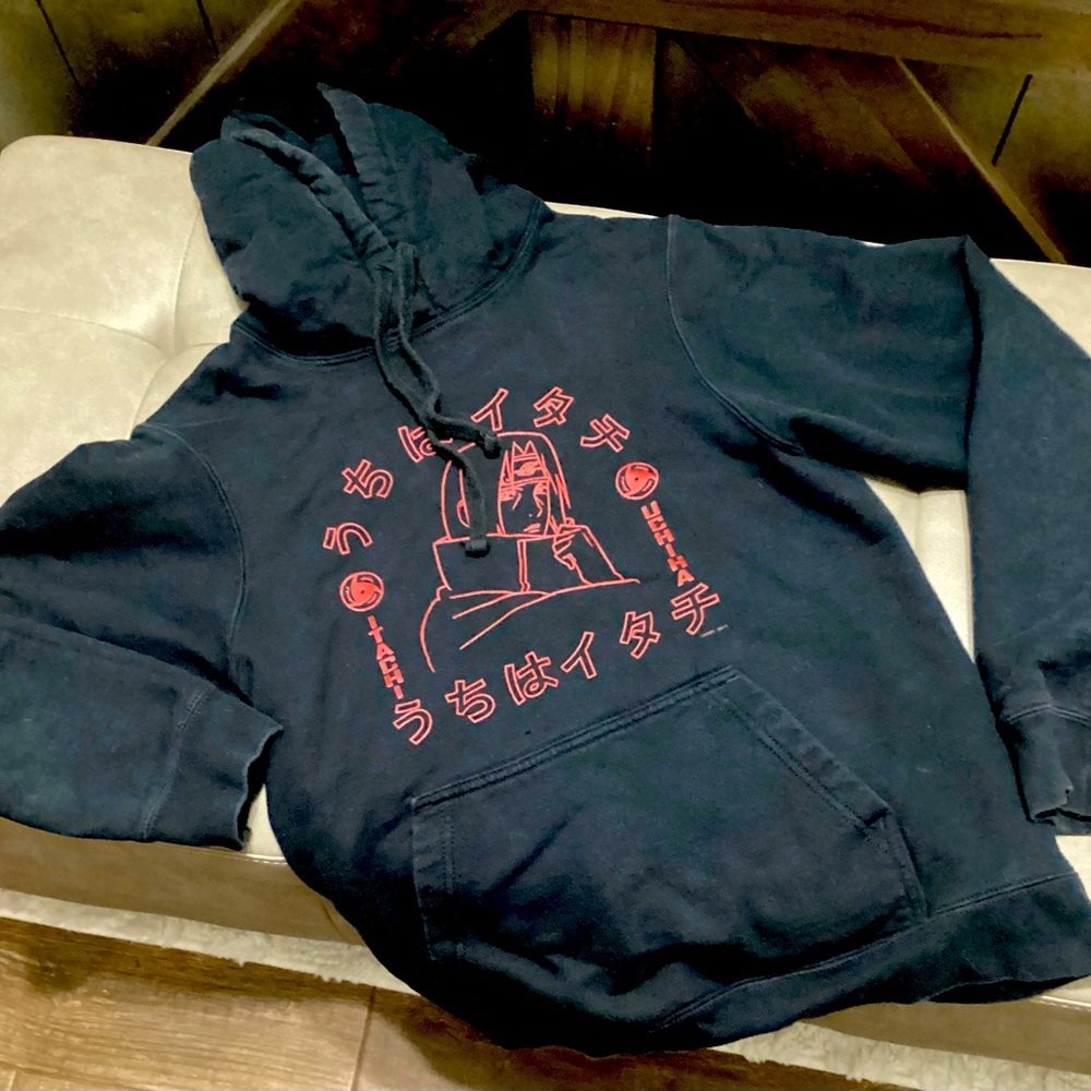 Boys Naruto Black Hoodie